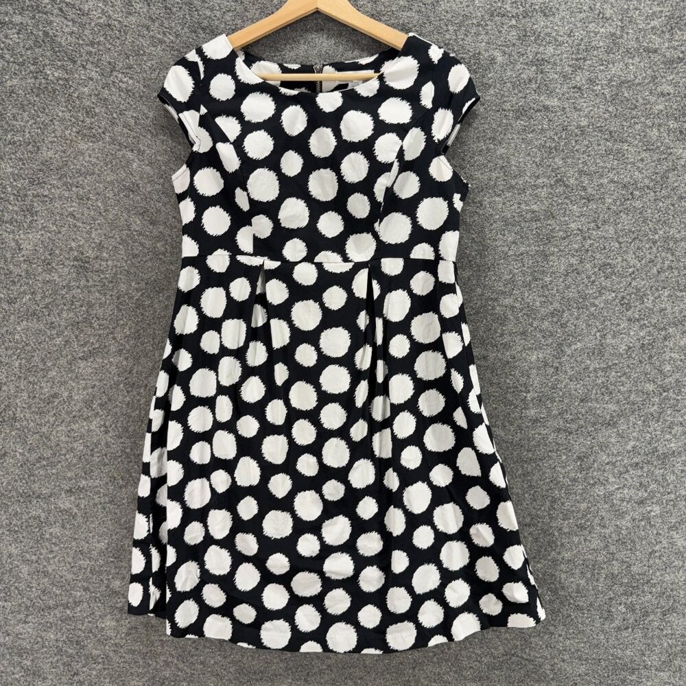 Motherhood Maternity Dress Women Black Polka Dot